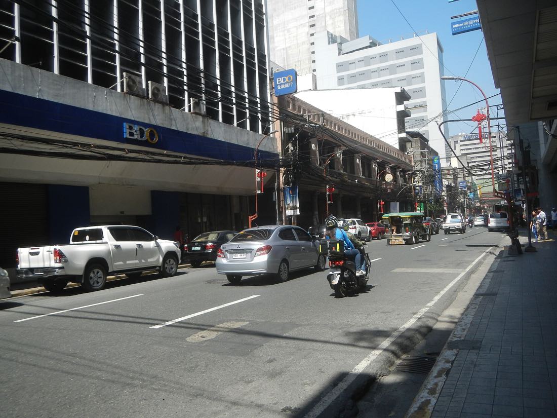 A street in Binondo, the oldest Chinatown in the world